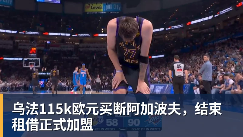 乌法115k欧元买断阿加波夫，结束租借正式加盟