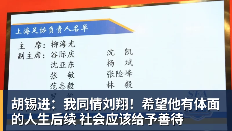 FB体育胡锡进：我同情刘翔！希望他有体面的人生后续 社会应该给予善待