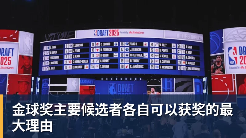 FB体育金球奖主要候选者各自可以获奖的最大理由