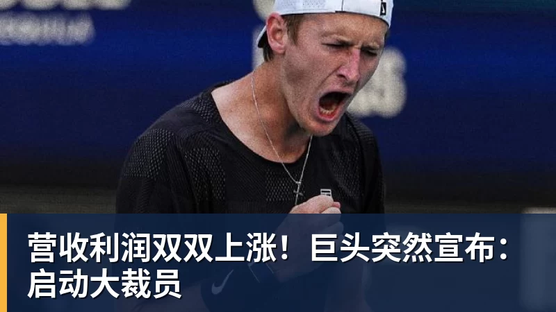 FB体育营收利润双双上涨!巨头突然宣布:启动大裁员 FB体育营收利润双双上涨!巨头突然宣布:启动大裁员